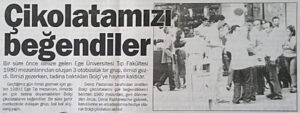 Bolçi Haberler: Beğenilen Çikolata