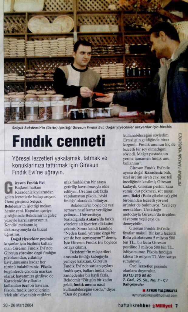 milliyet haftalik rehber 20 26 mart 2004