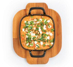 cevizli peynirli menemen