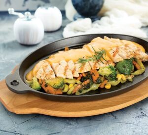 cheddar soslu tavuk
