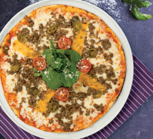 kıymalı pizza