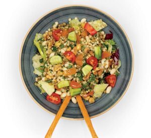 tahıl salatası